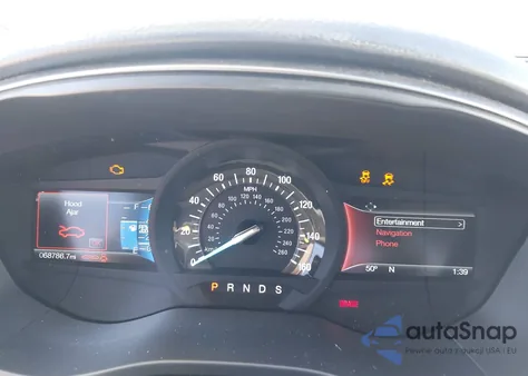 2018 Ford Fusion Se из США, поврежденный, VIN 3FA6P0HD6JR142647